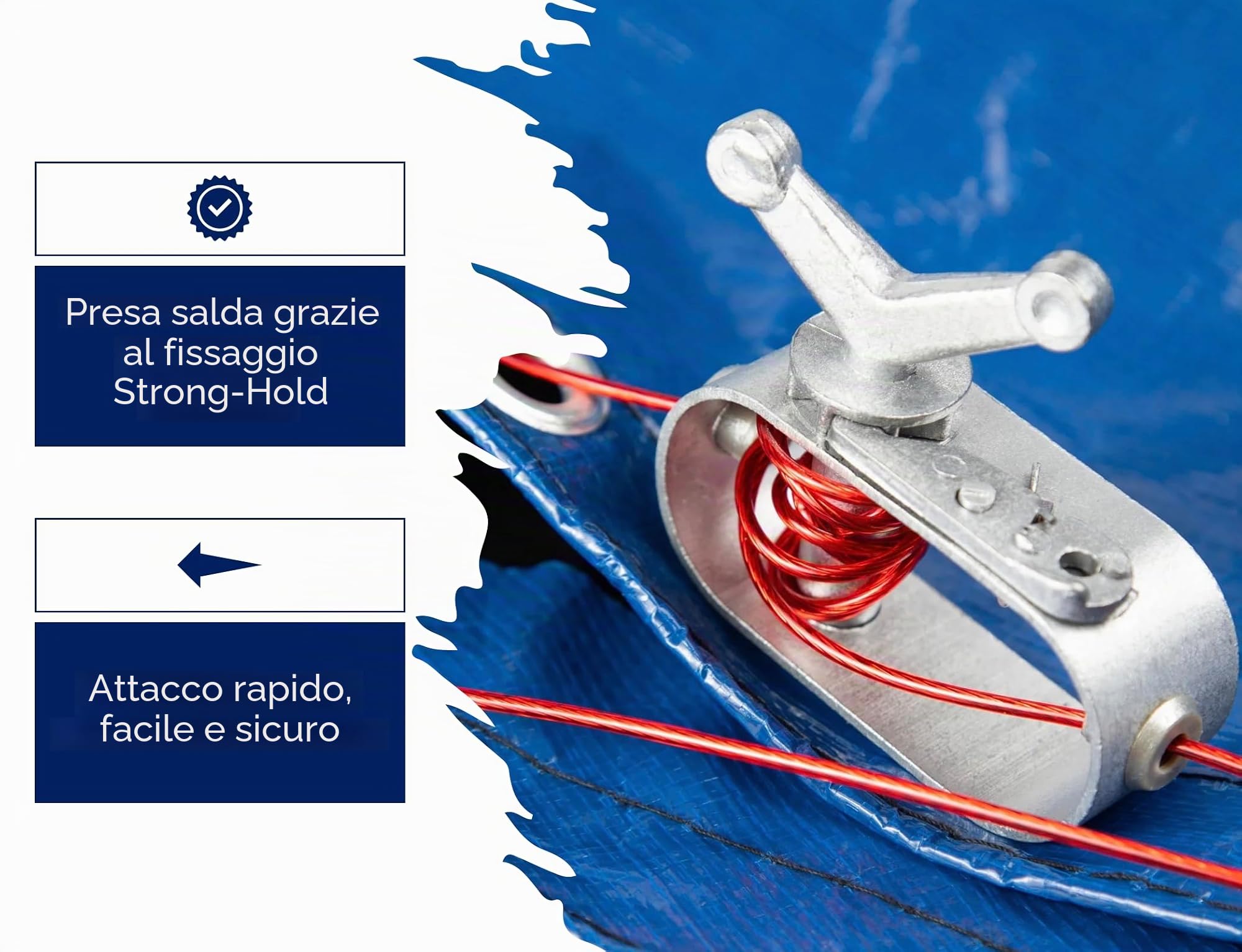 Telo per piscina invernale, telo estivo 2 in 1, in materiale PE da 200 g/m², resistente ai raggi UV, per l'estate e l'inverno, copertura estiva (rotondo Ø 520 cm)
