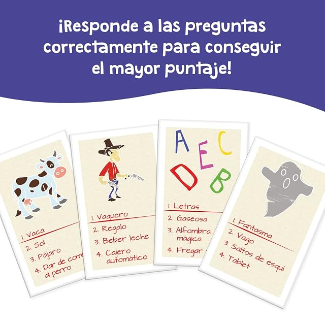 Foto 5 de 7 de KANGUR Juego de Mesa para niños Juego Educativo Familiar Juego de Cartas para niños 4+ años