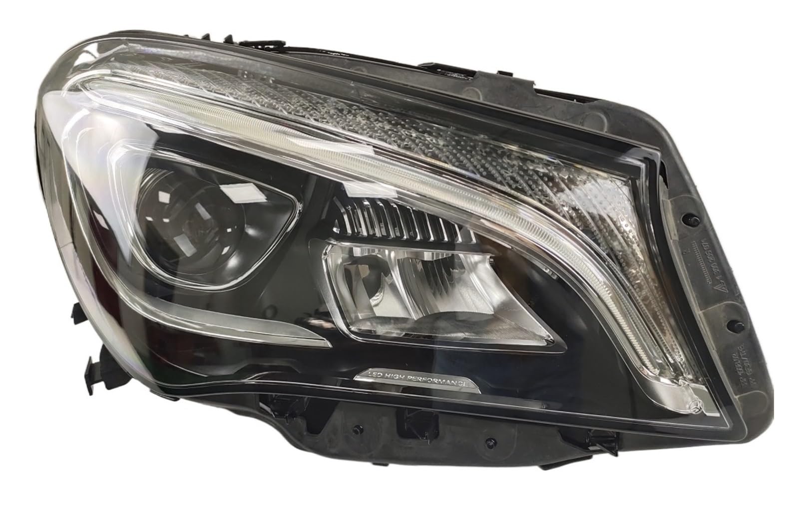 Akcesoria samochodowe lampa LED 2016-2018 kompatybilna z Mercedes Benz CLA klasa W117 Cla200 260 reflektor oryginalny montaż reflektora automatyczne światło(Right no module)