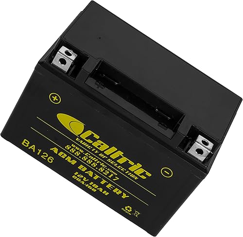 Miniatura 7 de Caltric Agm - Batería compatible con Suzuki Sfv650 Sf-V650 Gladius 650 2009 2014 2015