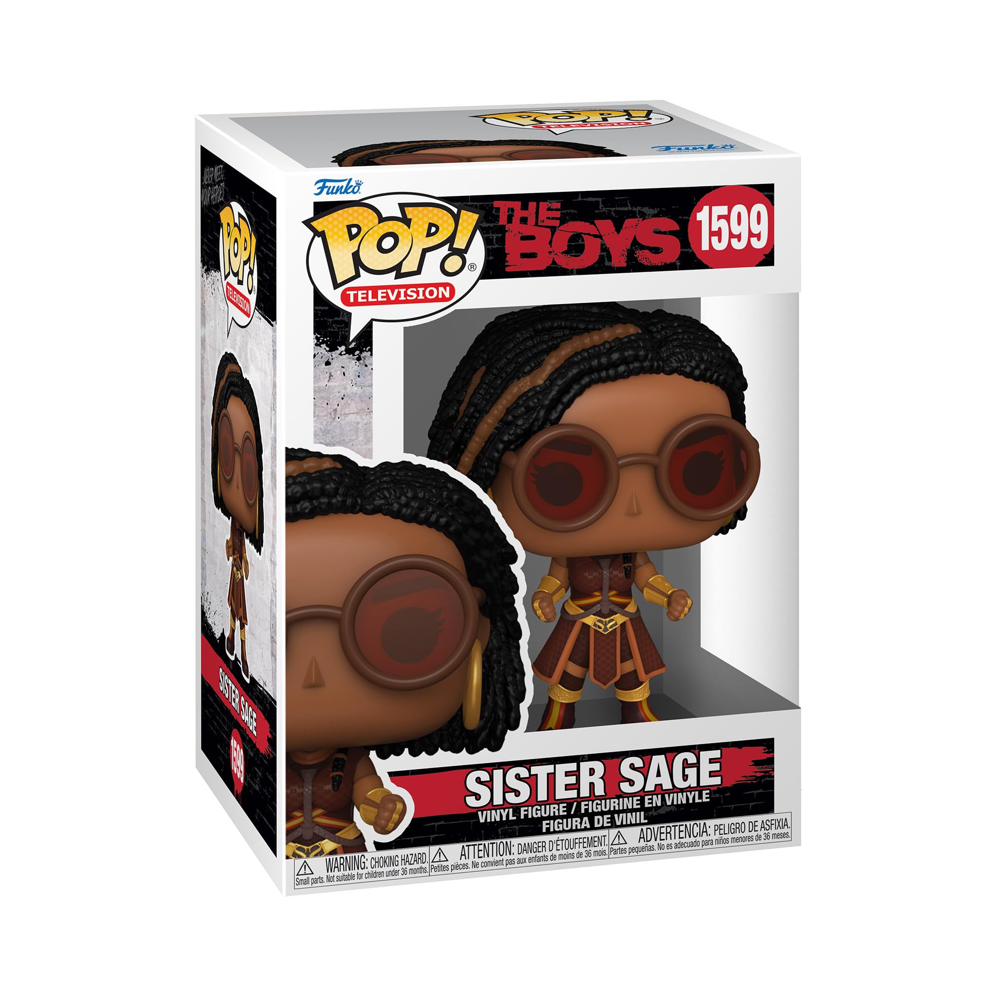 Funko Pop! TV: the Boys, Sister Sage, Collectable Vinyl Figure, Gift Idea, Official Merchandise, Toys for Kids & Adults