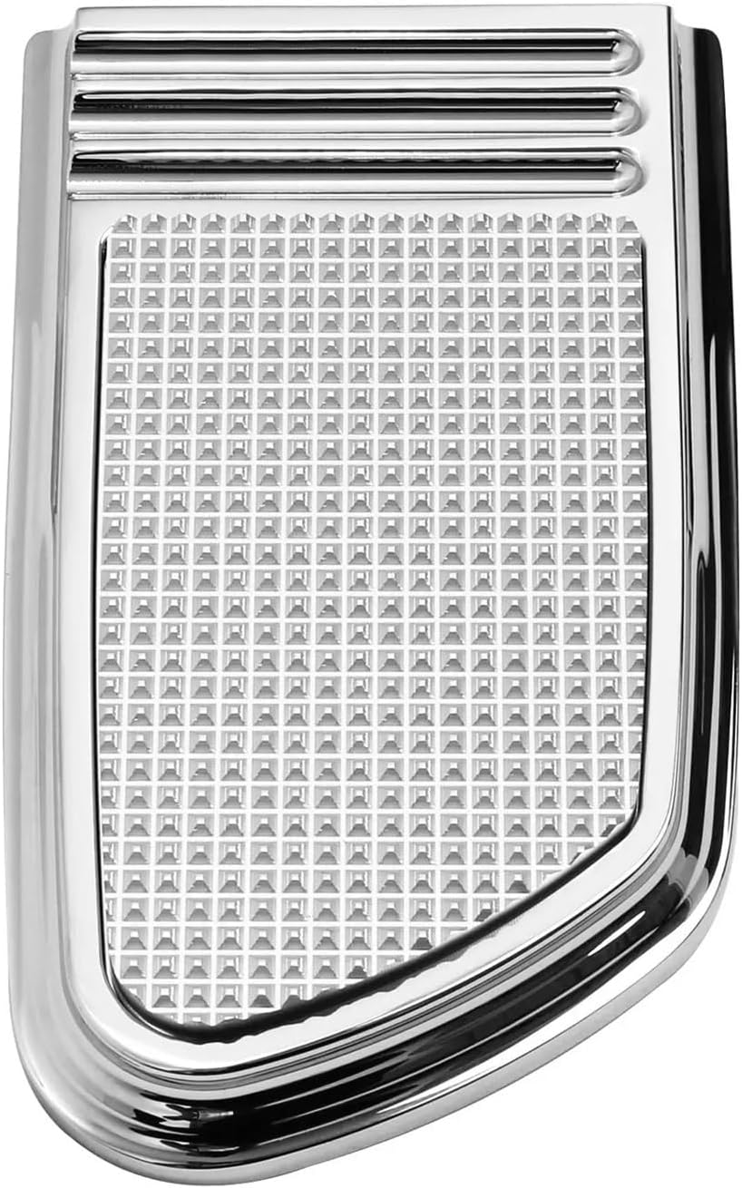 Motorcycle Brake Pedal Foot Peg Compatible With Harley Touring Electra Glide Road King Street Glide 1980-2022 2021 2020 2019 18 black/chrome(Black)