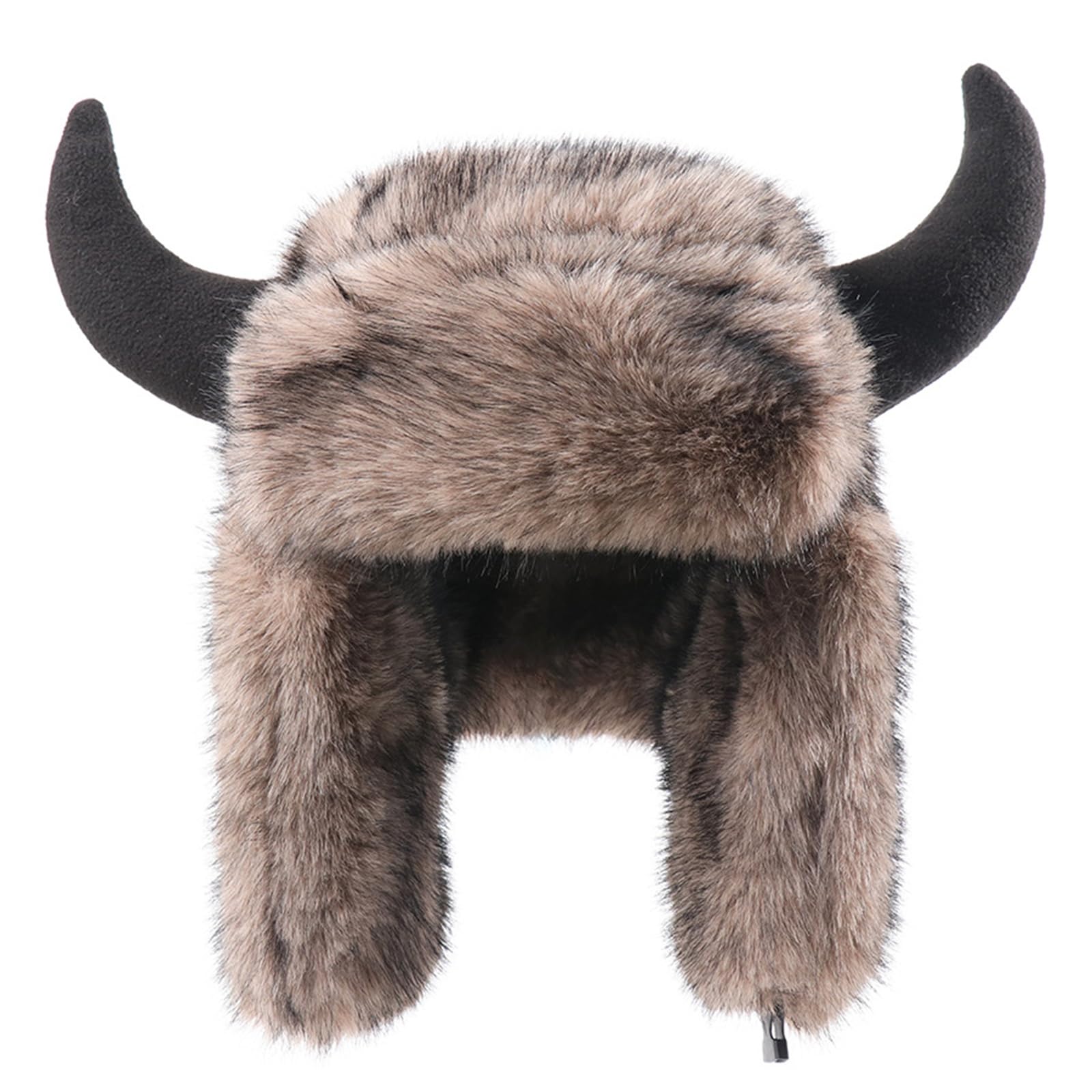Comodo berretto in pile foderato con protezioni per le orecchie, per uomini, donne, bambini, a temperature gelide, sport all'aria aperta, attività all'aria aperta, cappello da cacciatore