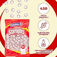 Vista 3 de Colombina Starlight Mints - Caramelos duros de menta, envueltos individualmente, sabor a menta, 430 unidades (80 onzas)