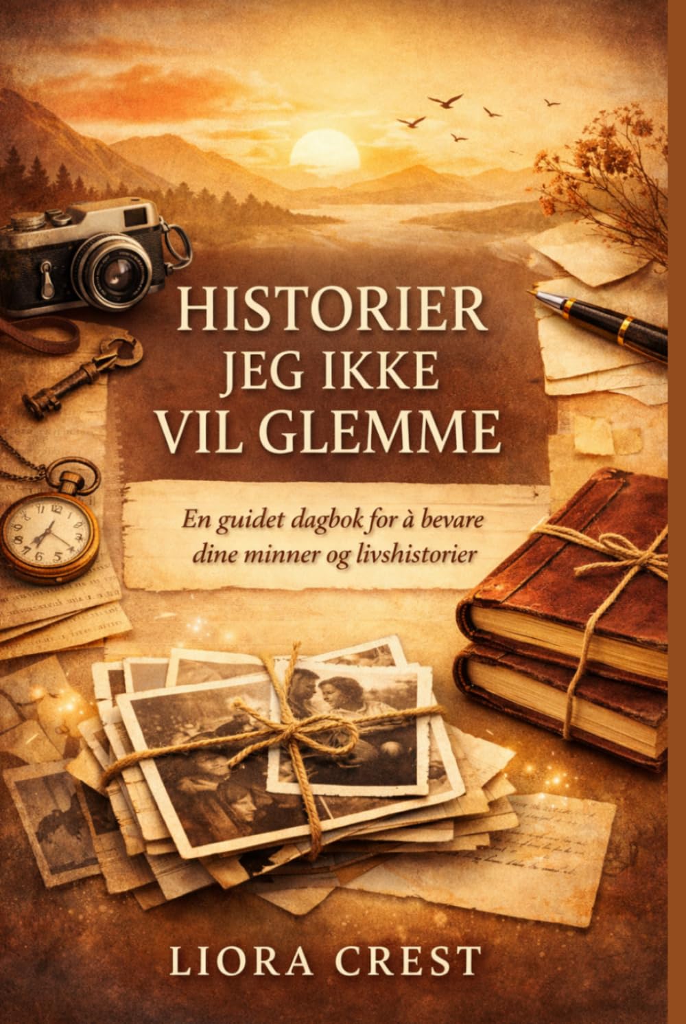 Historier jeg ikke vil glemme: En guidet dagbok for å bevare dine minner, livshistorier og personlige arv