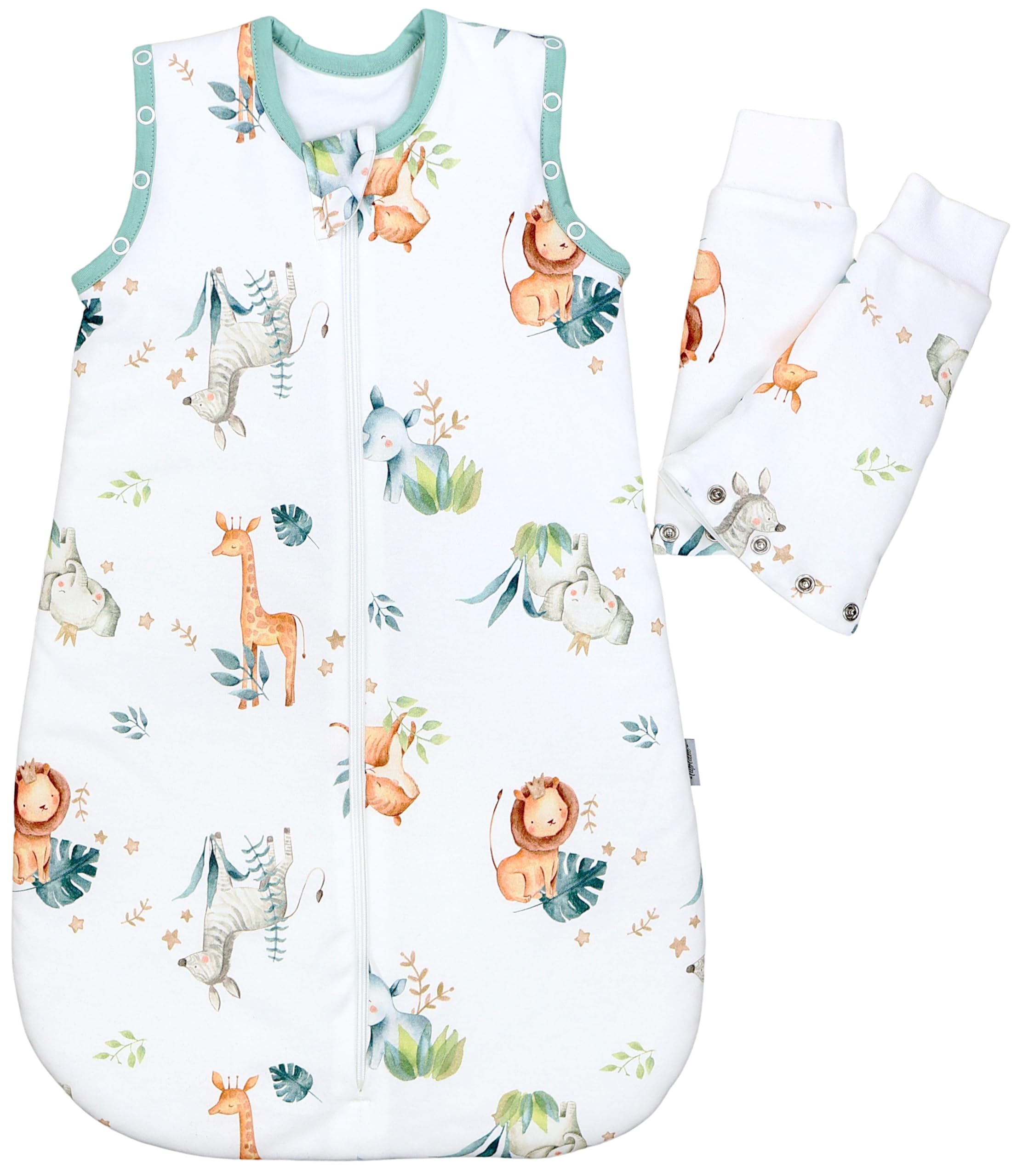 TupTam Saco de Dormir Bebé 2.5 TOG – Saco de Dormir Niños con Mangas Desmontables, Algodón OEKO-TEX