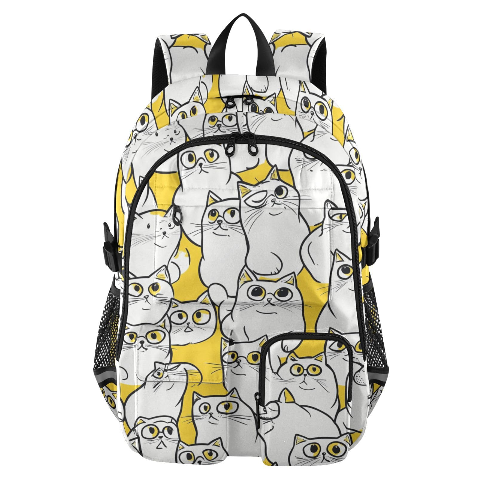 Mochila para laptop con estampado exótico de alta definición 8