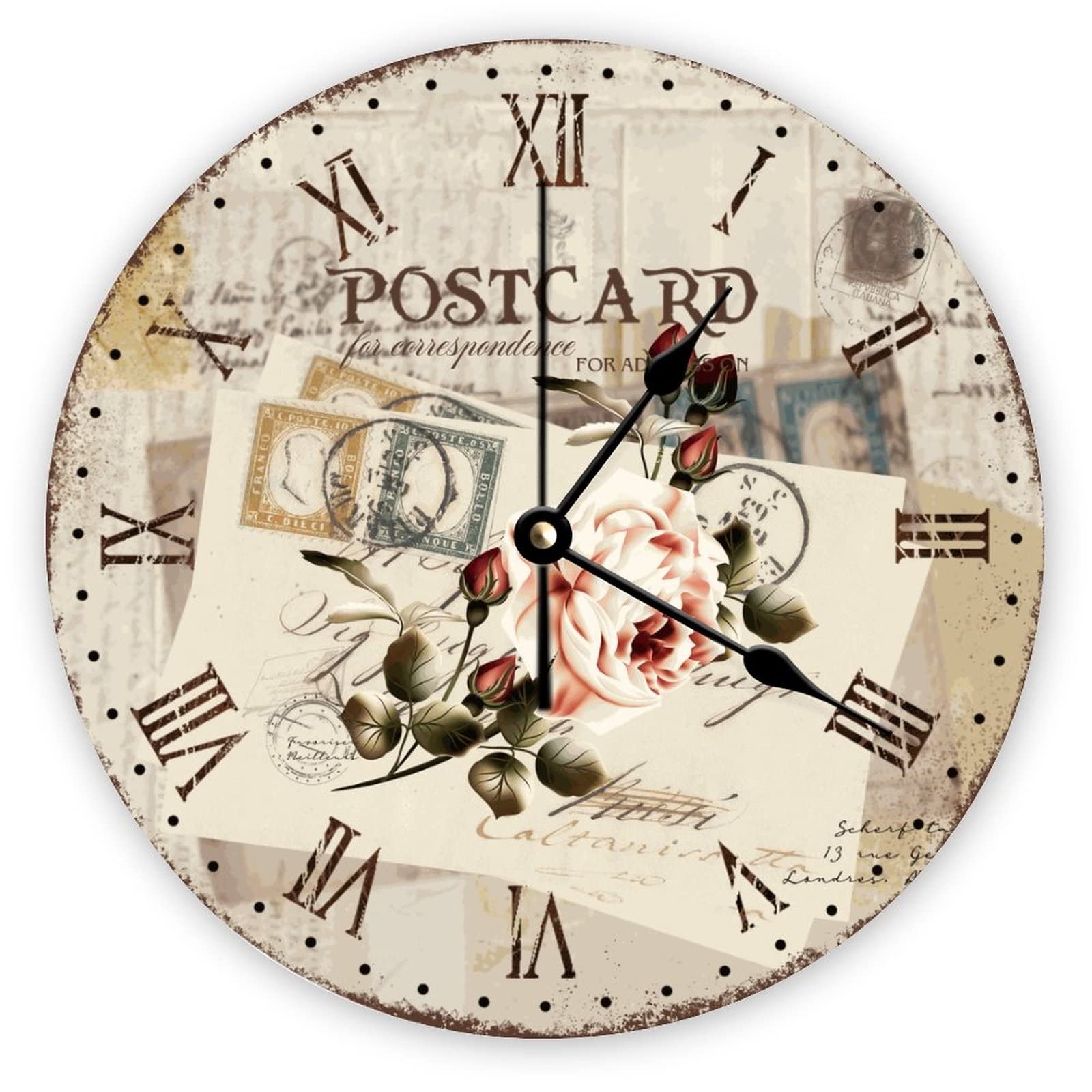 Horloge murale silencieuse Mighun en quartz de qualite superieure 38 cm
