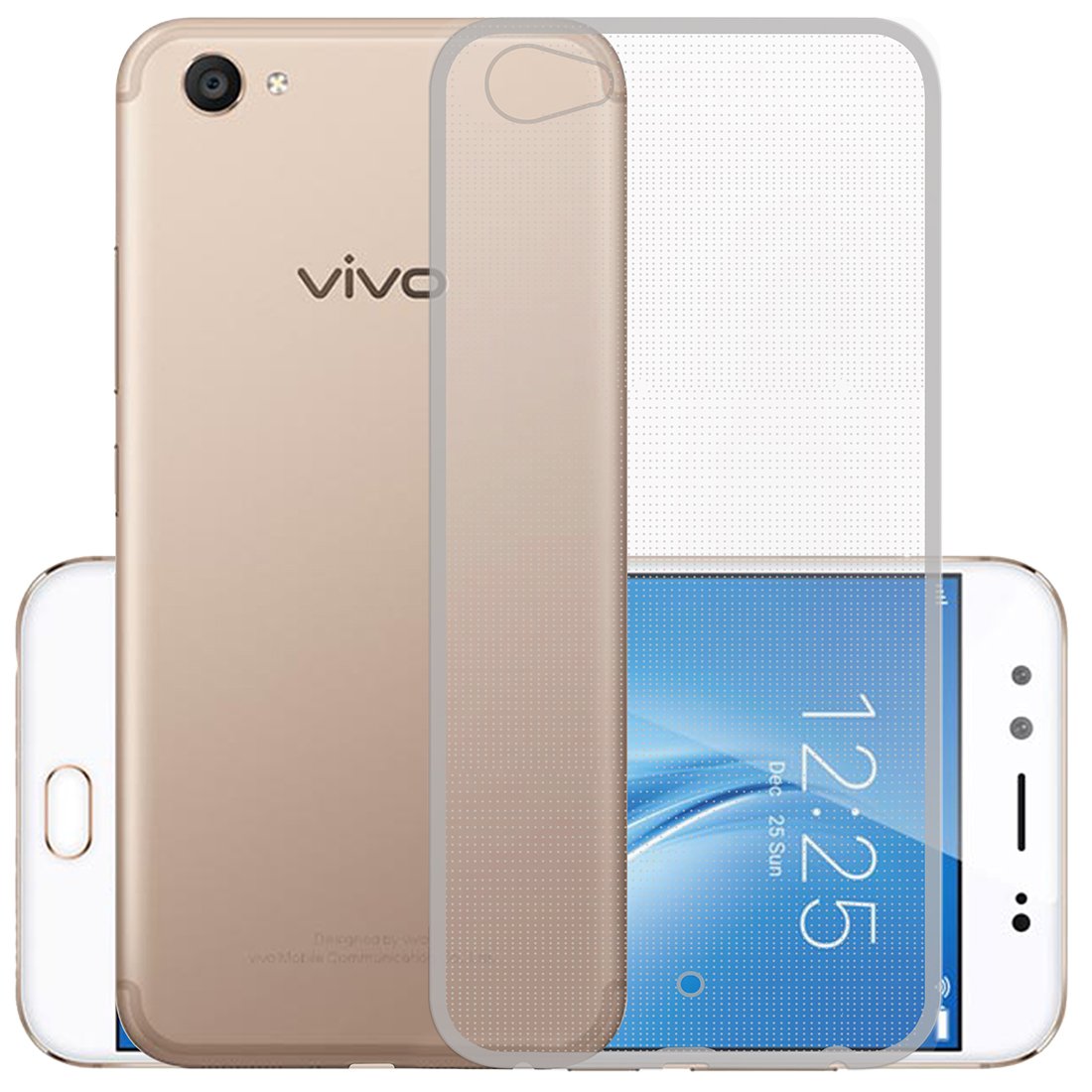 Casotec Crystal Clear Back Case for Vivo V5 Plus | Raised Bumps for Camera & Screen Protection | Clear Soft Silicone Back Case Cover for Vivo V5 Plus (TPU | Transparent) (B0753GVDH5) Amazon Price History, Amazon Price Tracker