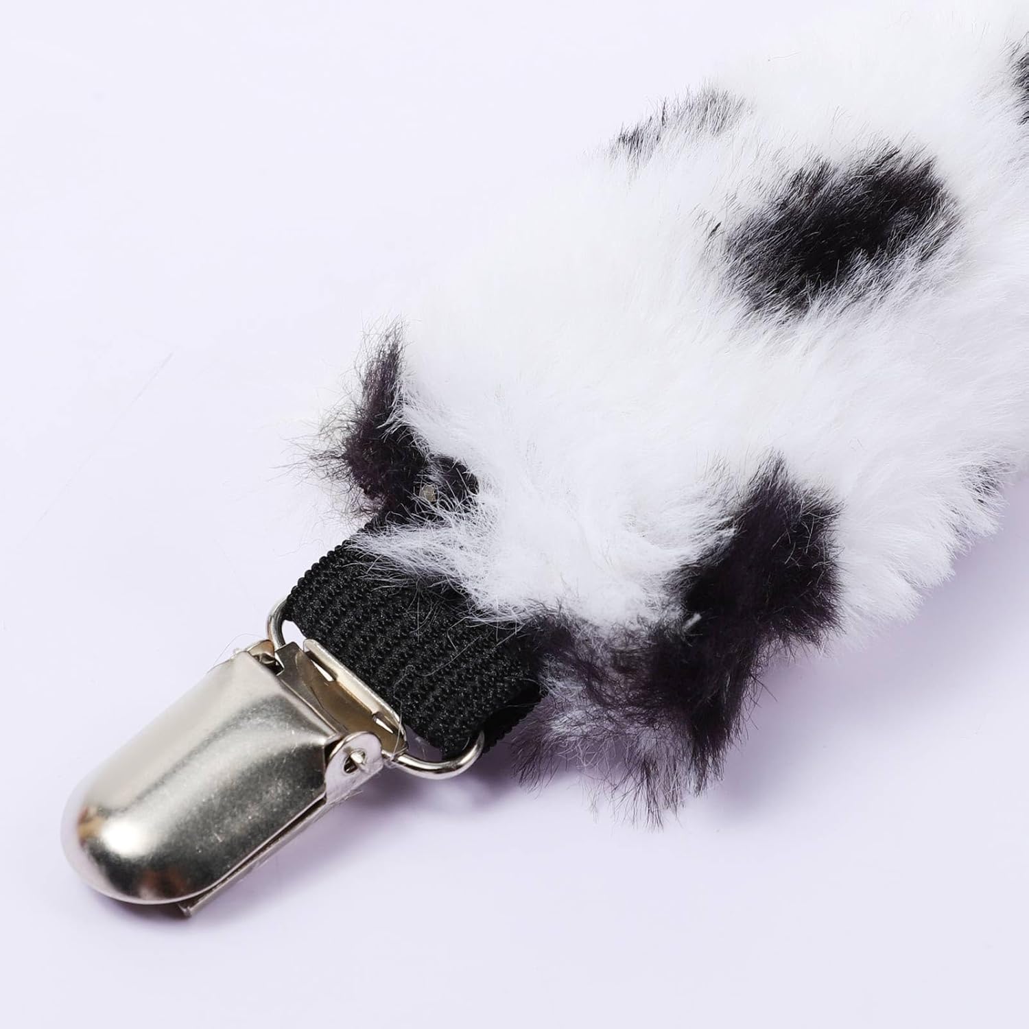 Adult Dalmatian Dog Costume Set Puppy Dog Ear Headband Nose Bow Tie Tail Cute Animal Cosplay for Halloween Party Play - Image 7