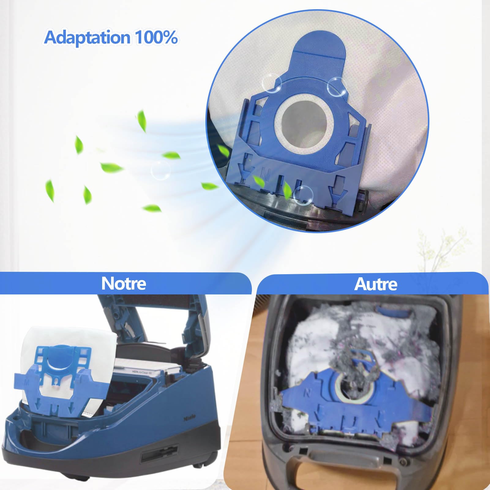 Confezione Da 4 Sacchetti Per Aspirapolvere Miele FJM – Adatti - Foto 7