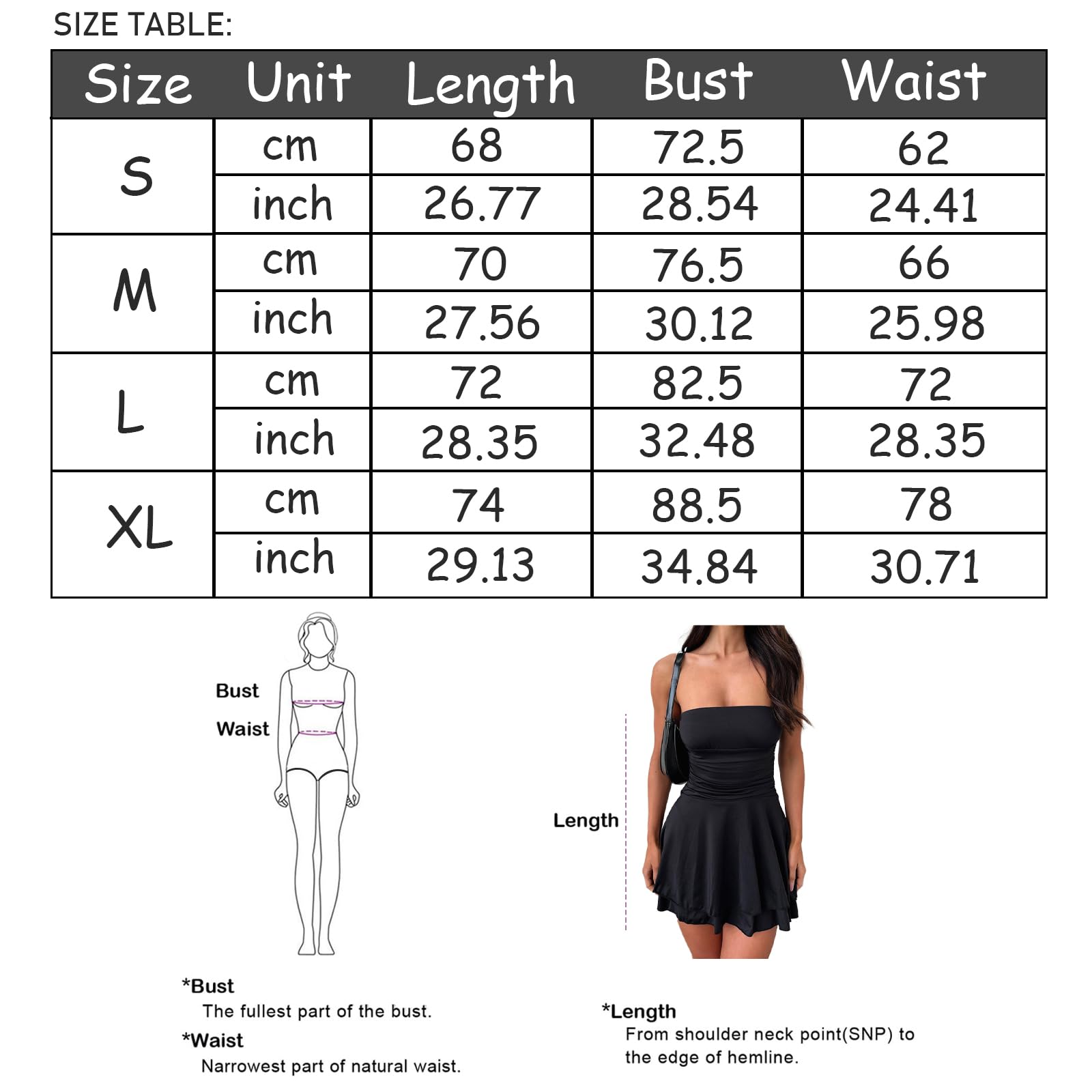 Vestito Sexy Donna Elegante Senza Maniche Mini Abito Senza Schienale e Senza Spalla Abito da Sera Corto Estivo Bodycon Abiti Casual Discoteca Dress Sera Cocktail Party Clubwear