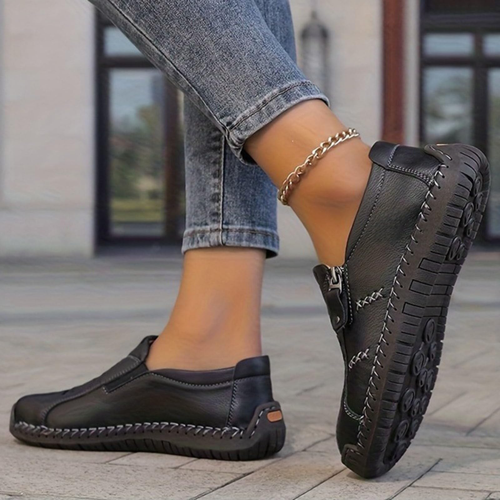 Scarpe da donna e uomo, con lacci, antiscivolo, da escursionismo