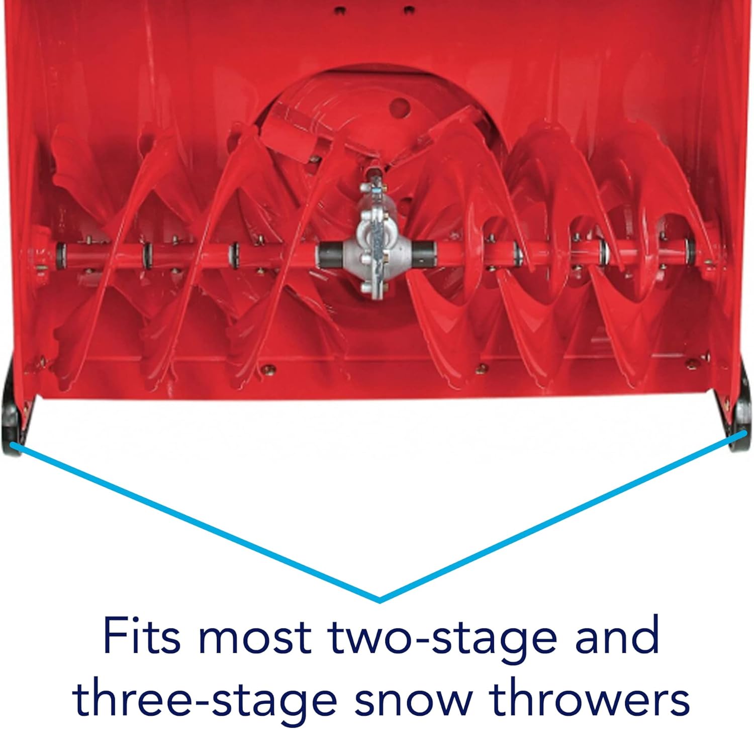 review AR-PRO 490-241-0010 Universal Snow Thrower Slide Shoes - Fits Most 2-Stage and 3-Stage Snow Throwers - Made with Durable Polyurethane - Includes Mounting Hardware