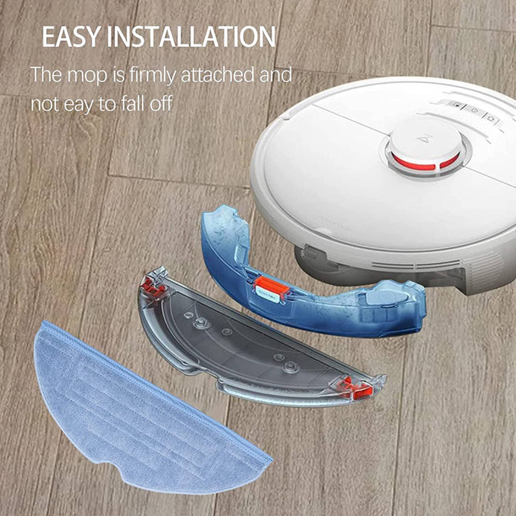 Lot de 30 serpillères en microfibre pour aspirateur S7 T7S T7 Plus