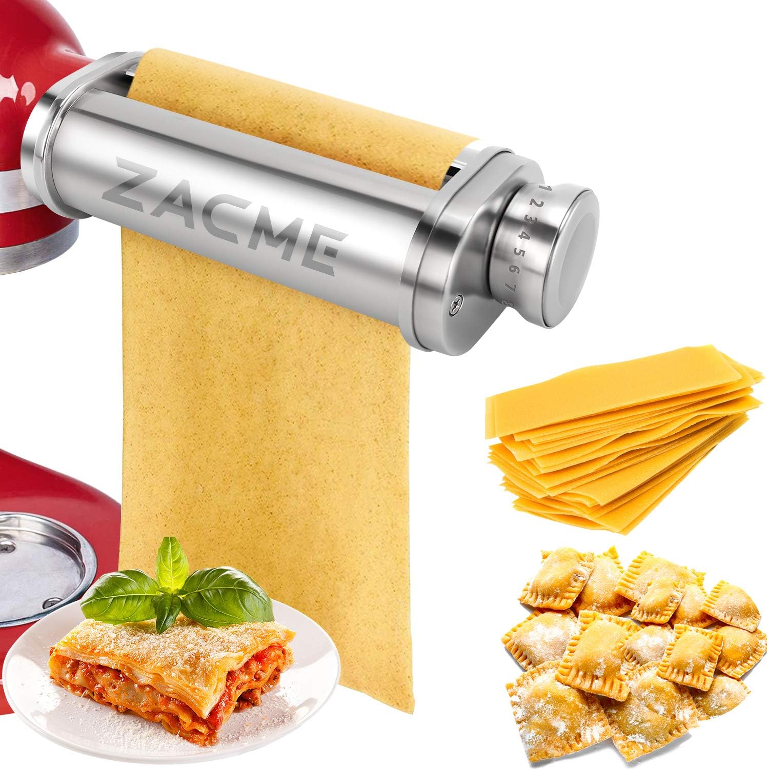 Electric Pasta Maker Attachment Dough Roller for All
