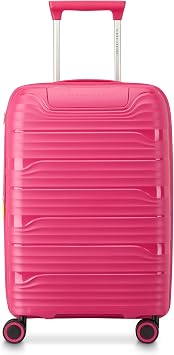 DELSEY Paris Dune Hardside Expandable Luggage with Spinner Wheels, Viva Magenta, Carry On 21 Inch
