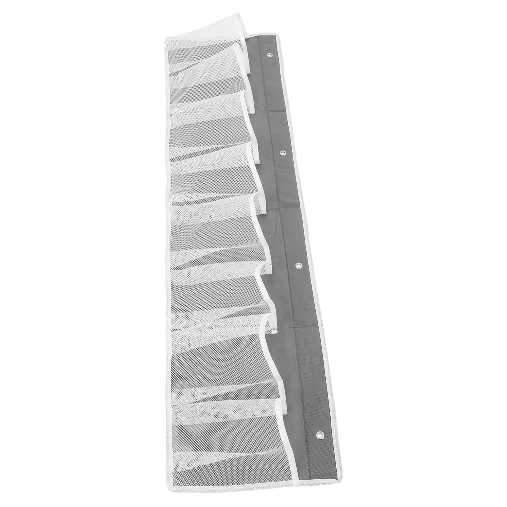 Unomor Extra Rv Shoe Storage Bedside Organizer Wall Mounted Hanging Pocket Rack with Breathable Mesh Compartments for Shoes Accessories and Essentials for Travel