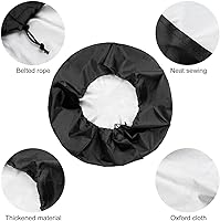 Vista 5 de Foruidea Cubierta de neumático de repuesto con estampado de huellas de perro, para remolque, RV, SUV y muchos vehículos, 18 pulgadas