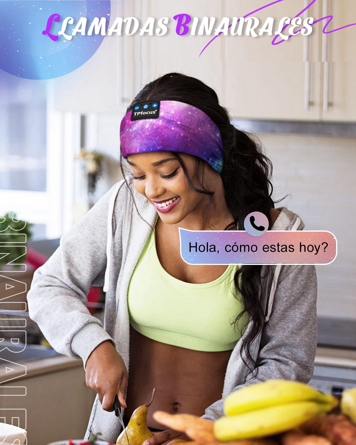 Cuffie per Dormire Bluetooth 5.2 Regalo Uomo & Donna,Sleep Headphones Sonno Cuffie Fascia Sportiva, Wireless Ricaricabile Cuffie Bluetooth Dormire per Correre