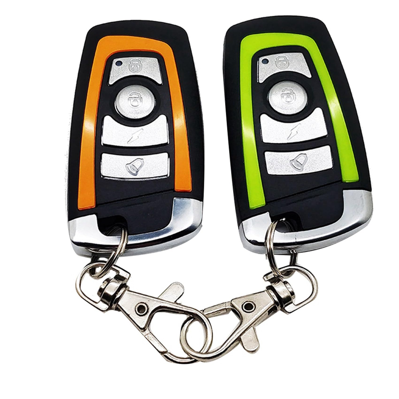 2X 12V Moto Vélo Système D'Alarme de Sécurité Moto Vélo Scooter Télécommande Antivol