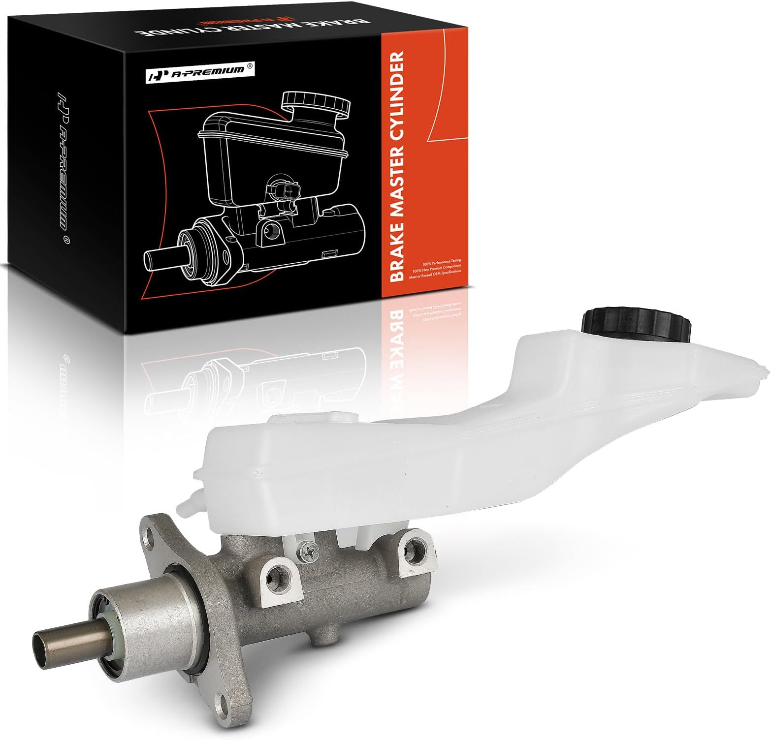 A-Premium Brake Master Cylinder with Reservoir and Sensor Compatible with Mazda Vehicles - 3 2004-2013 - Replace# BPYS4340ZB, BPYS4340ZR0B