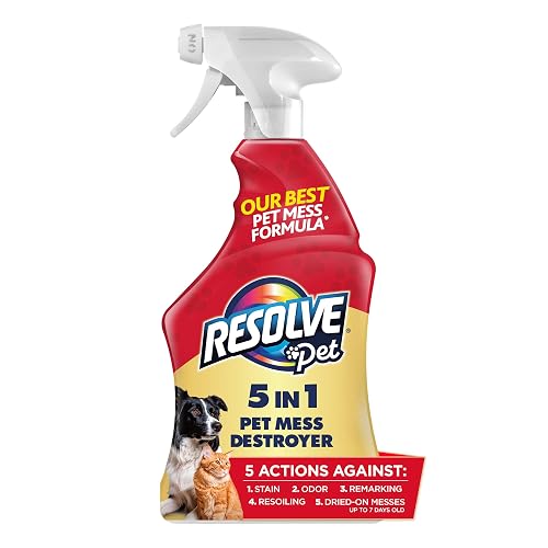 Resolve 5-in-1 Carpet Cleaner Spray for Pet Stains 22oz