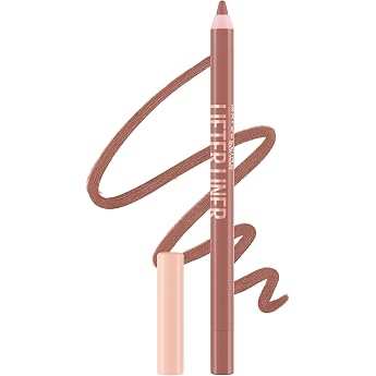 Maybelline New York Lifter Liner Lip Liner for Full &amp; Plump Lips with Lifting Effect, Creamy Lip Liner Pencil with Hyaluronic