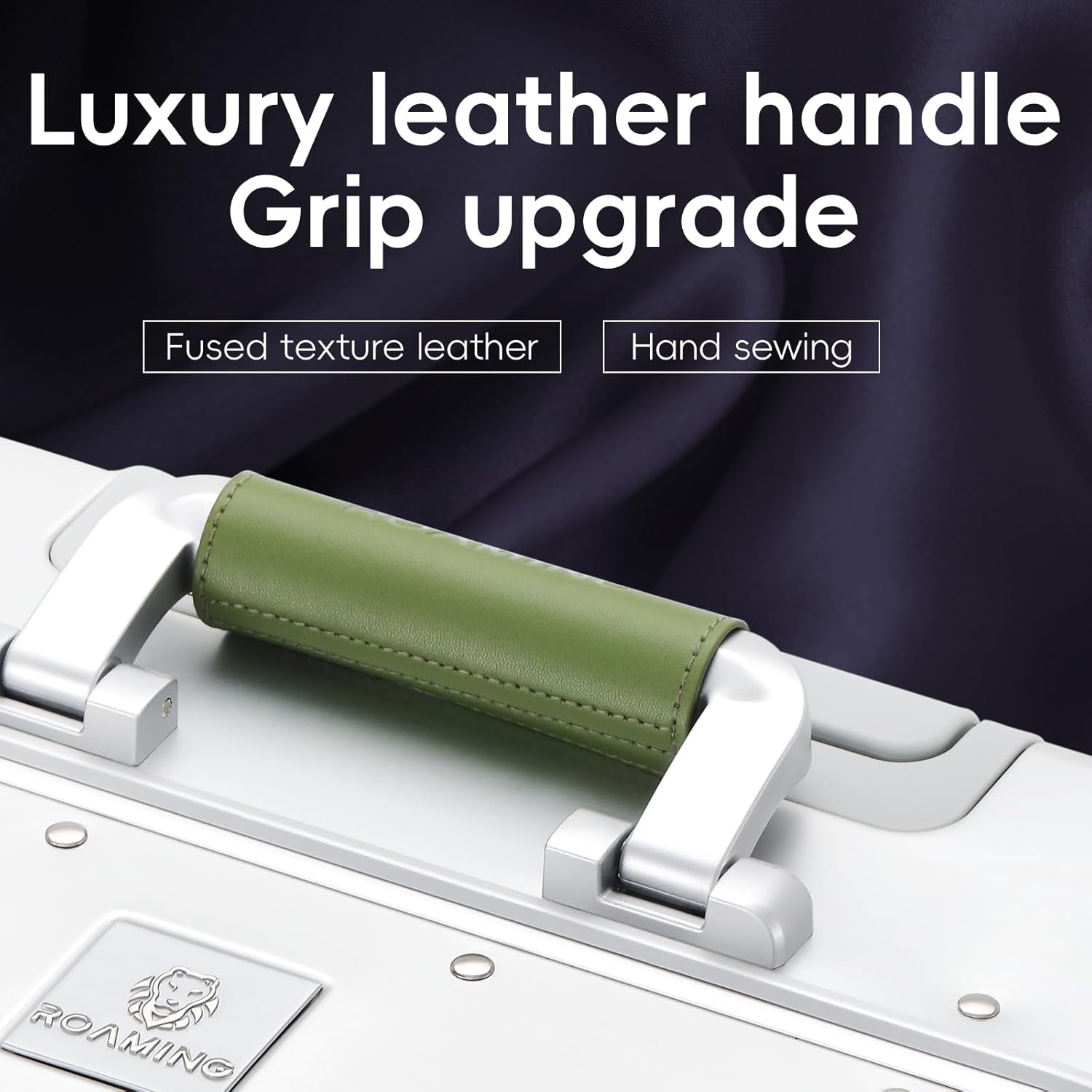 Roaming Carry on Luggage, 20 Inch Durable Aluminum Zipperless Luggage Airline Approved, Hardside Suitcase with TSA Lock USB Port and Spinner Wheels, Smart Organizational Pockets Maximize Packing Space - Image 7