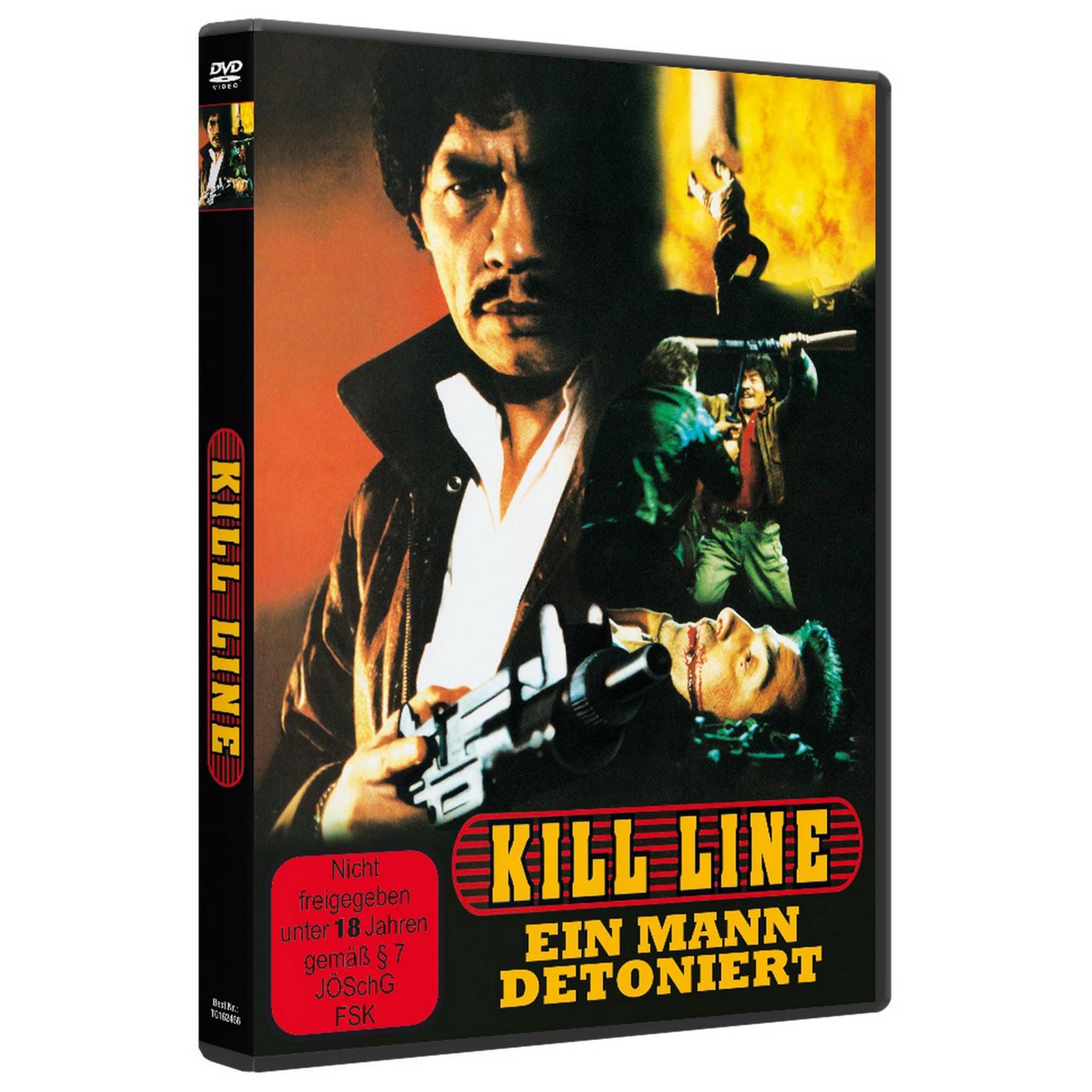 Kill Line Ein Mann Detoniert DVD edición con audio original de alta tensión
