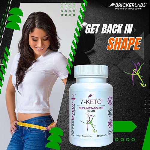 Miniatura 7 de Bricker Labs 7-Keto DHEA Metabolite 50 mg Suplemento dietético para apoyo metabólico y equilibrio energético, 60 cápsulas