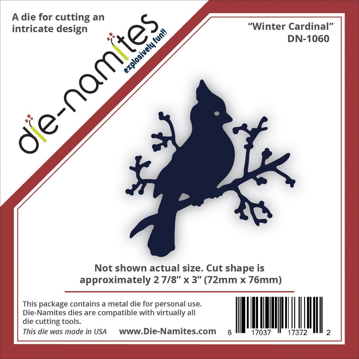 Die-Namites - Winter Cardinal