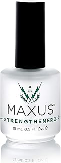 Sponsored Ad - Maxus Nails Strengthener 2.0, Strengthening Nail Polish, Nail Hardener, 0.5 Fluid Ounces