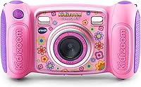 VTech KidiZoom Camera Pix Pink - Durable Kids Digital Camera with Selfie Mode, 35+ Effects, Games & Video for Ages 3-8