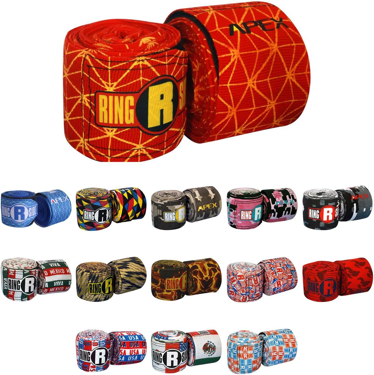 Ringside Apex Boxing Training Hand Wraps (Pair)