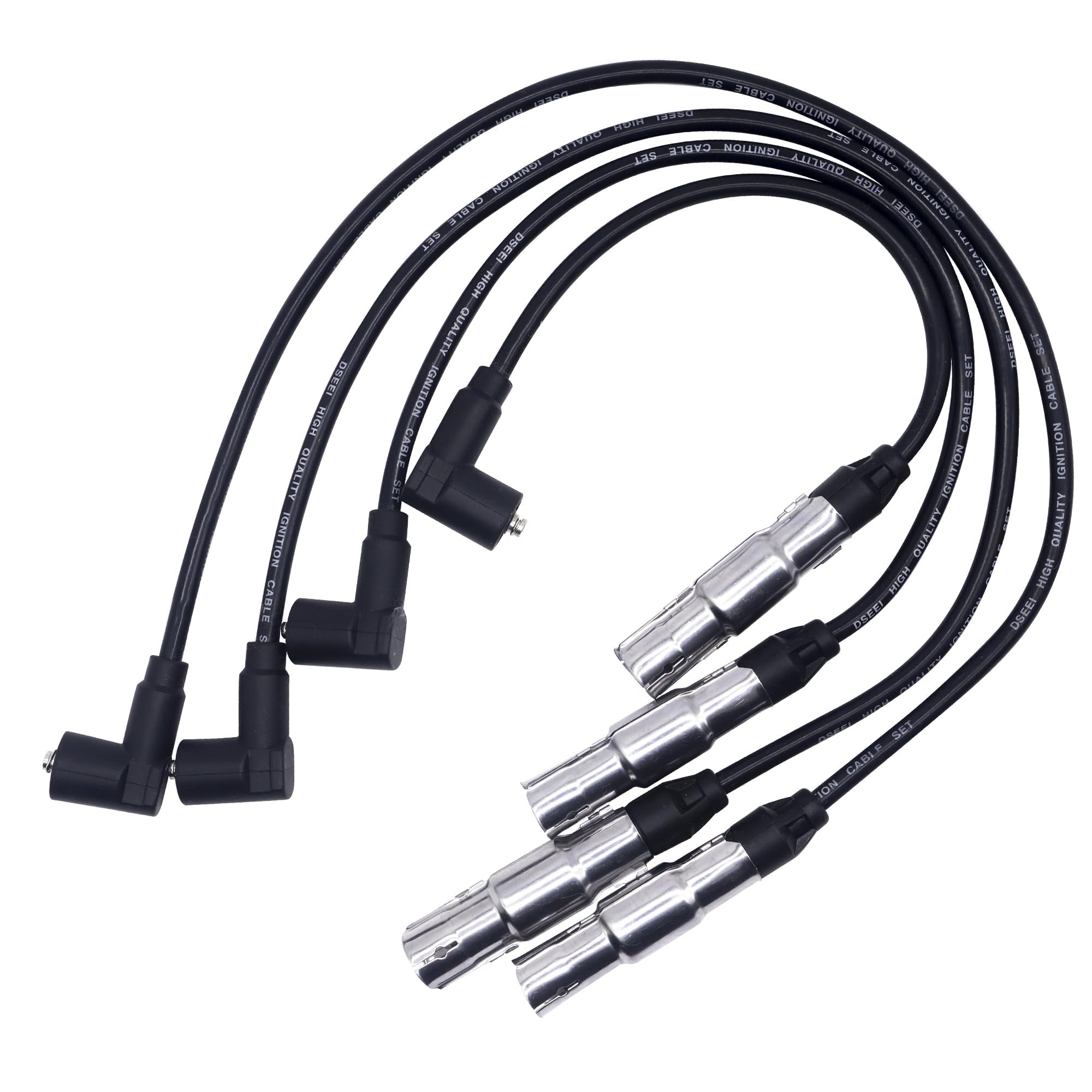 4 cavi di accensione 223H200, compatibili con A4 IV, sostituisce 06A905409H, 06A905409A, 06A905409E