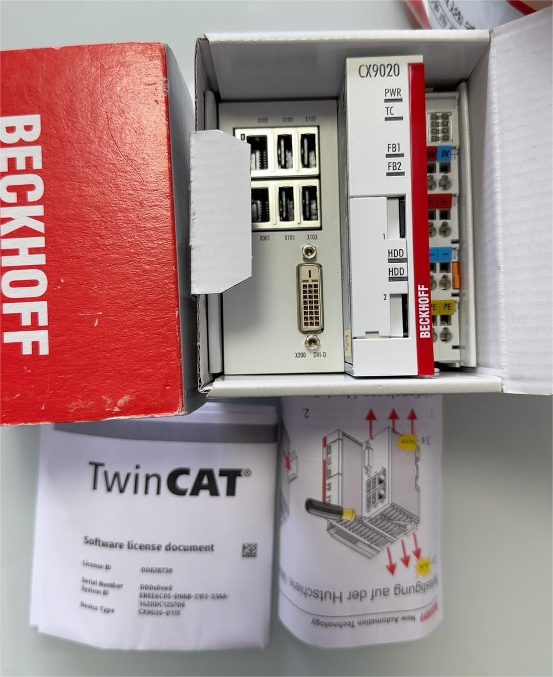 CX9020-0115/000000009 Remaining unutilized Spare Parts for Projects