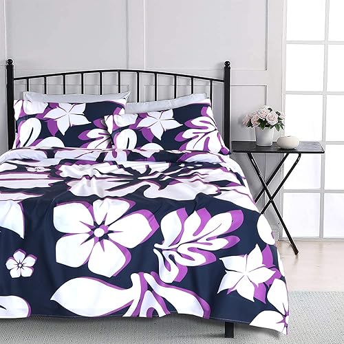 Miniatura 4 de VISI-ONE Extremely Stoked - Juego de sábanas tamaño King, 100 % algodón, con bolsillo profundo de 15 pulgadas, resistente a la decoloración,