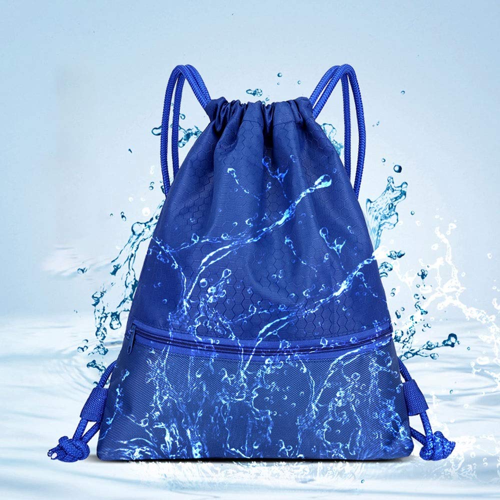 Zaino da uomo con coulisse, tasca con coulisse, borsa da basket, per uomo e donna, borsa da calcio all'aperto, borsa sportiva, zaino sportivo da palestra o in viaggio