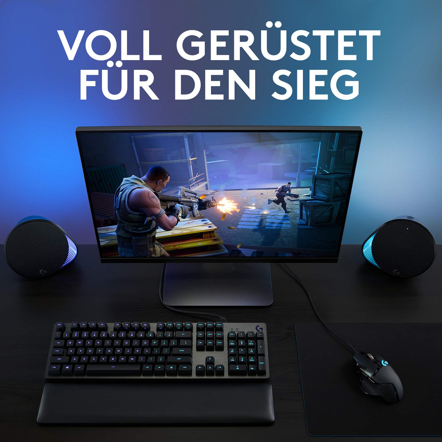 Logitech G502 HERO Gaming-Maus, HERO 25K DPI optischer Sensor, RGB-Beleuchtung, Gewichtstuning, 11 programmierbare Tasten, Schwarz