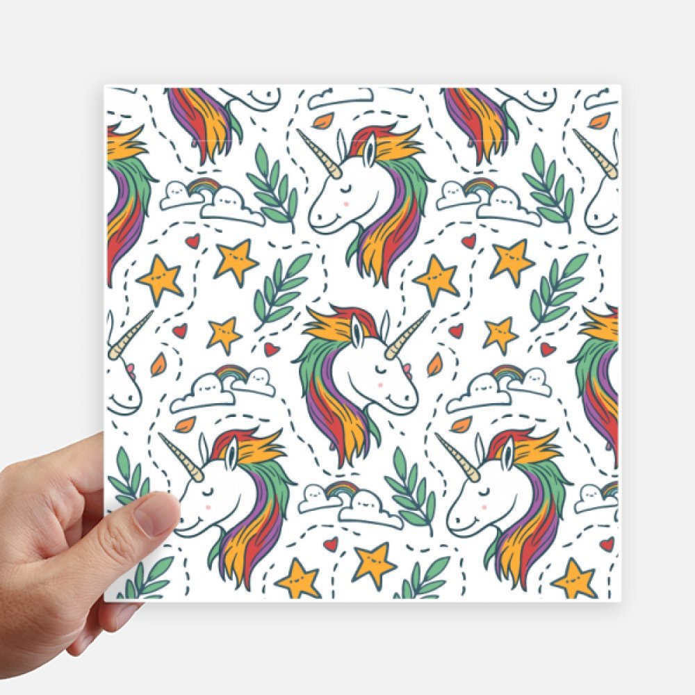 Pegatinas de unicornios DIYthinker elimina el aburrimiento de tus maletas y paredes 4pc
