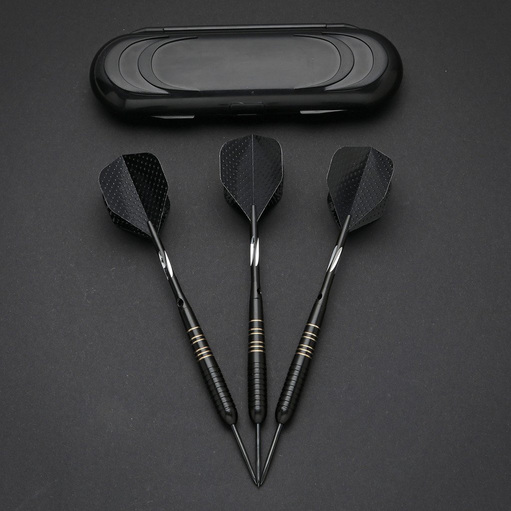 Étui Fléchettes EVA 12 Fléchettes - Boîtier Protection Avec Poche Maille Et Fixateur, Pour Pointes Acier Et Souples