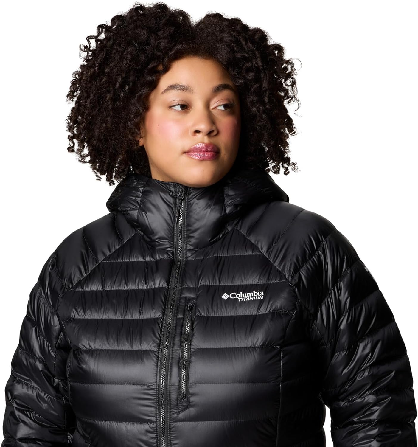 Columbia Womens Arctic Crest Down Hooded Jacket - Image 5