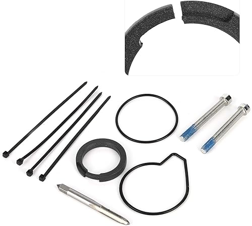 Miniatura 5 de Kit de reparación de bomba de compresor, BPA001 Kit de reparación de bomba de compresor de suspensión neumática Reemplazo para automotriz L322