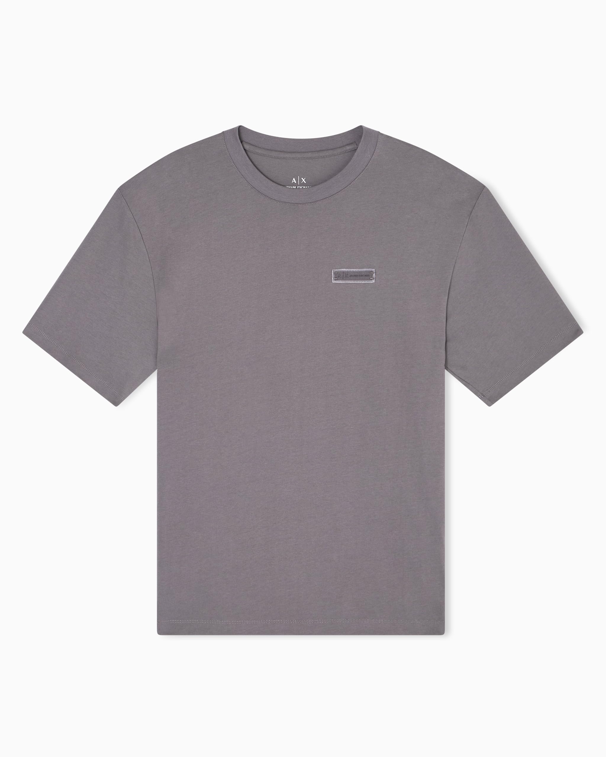 Armani Exchange Men's Short Sleeve Regular fit Back Logo T-Shirt Grey M