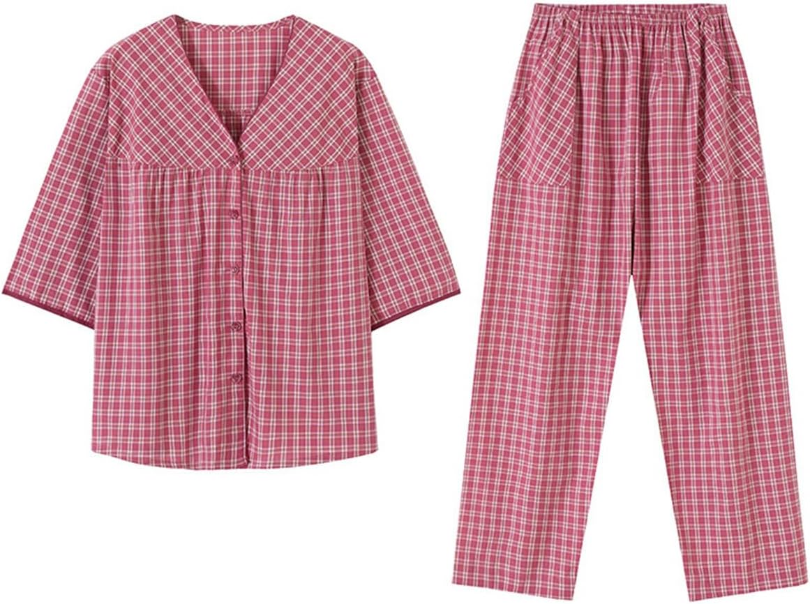 SIGNORMOTO] パジャマ レディース 半袖 上下セット 前開き