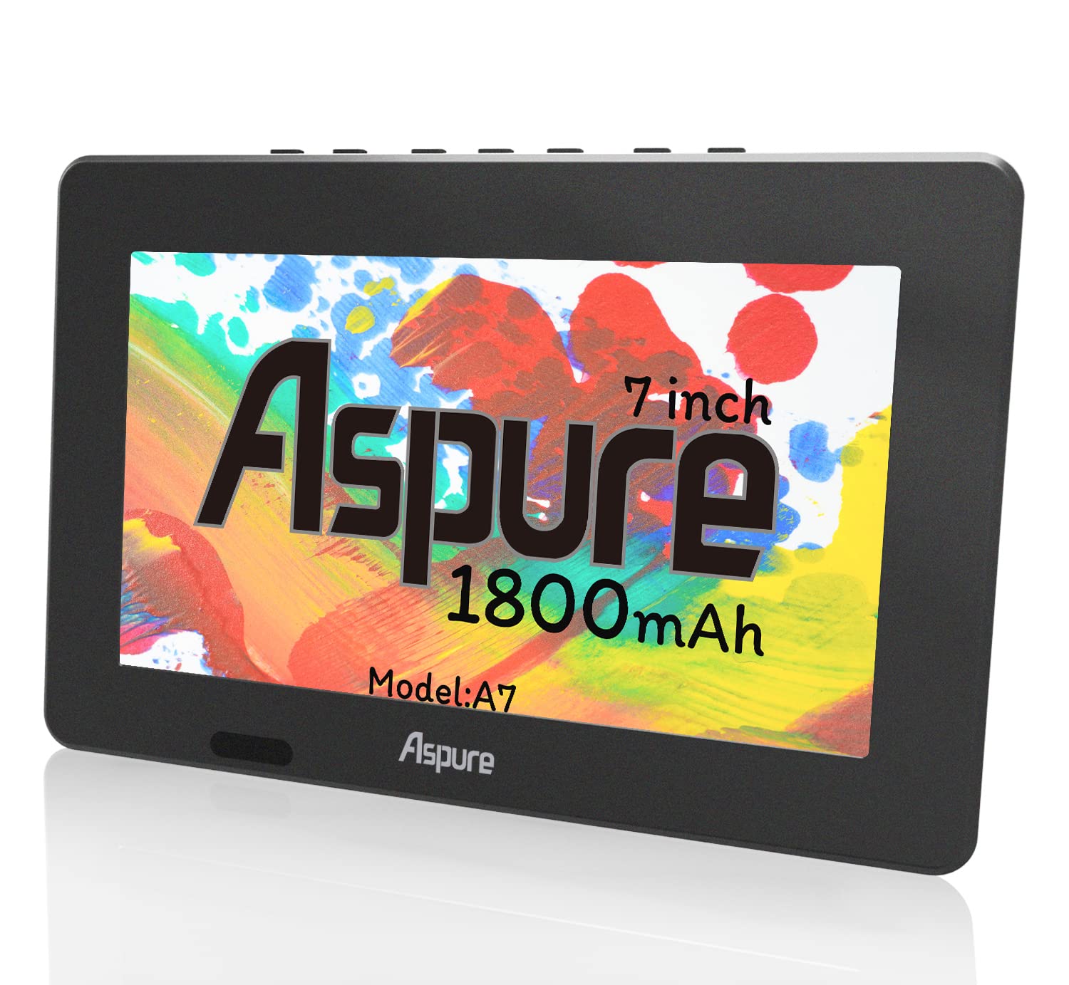17,8 cm (7 Zoll) kleiner tragbarer Fernseher, integrierter ATSC-Digital-Tuner
