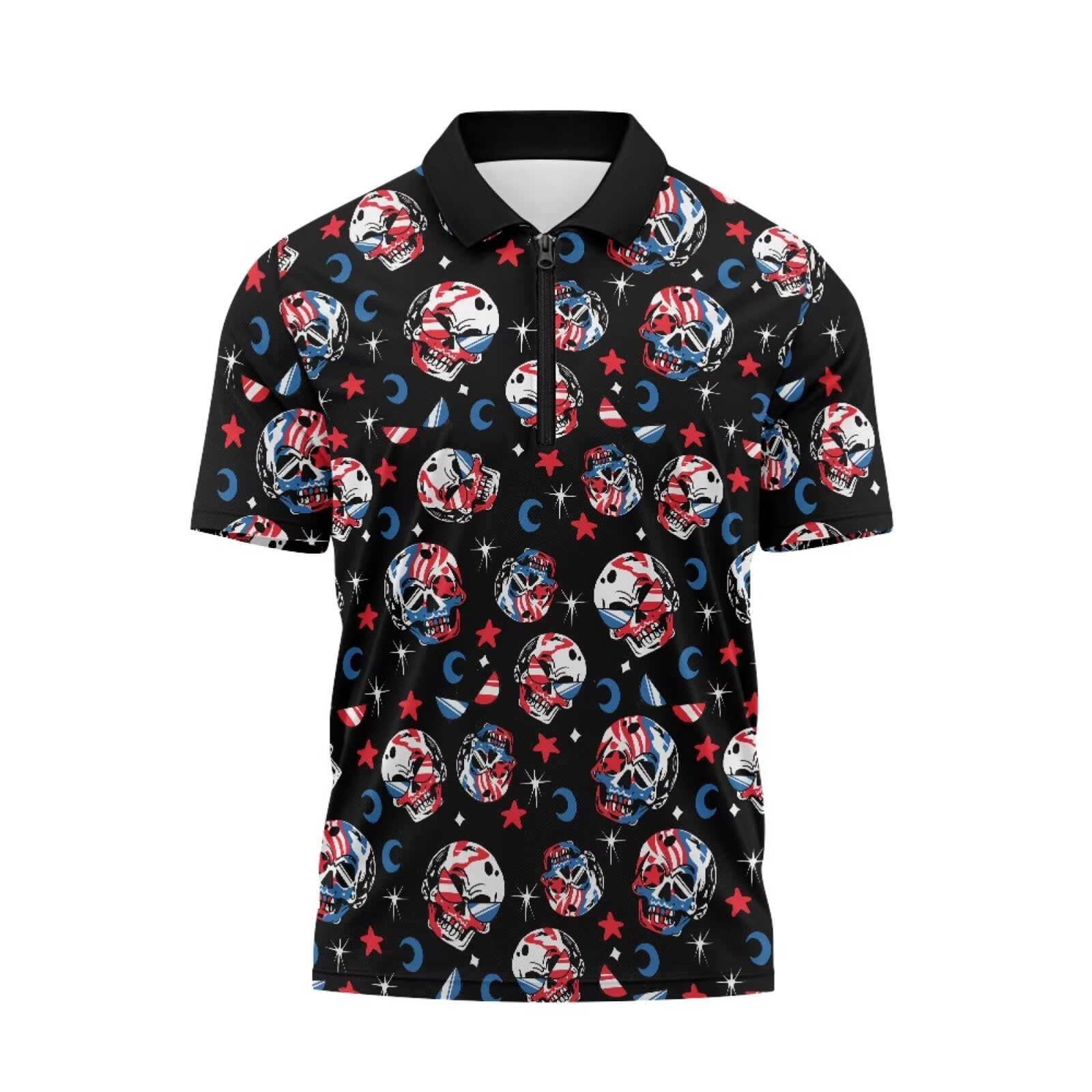 Herren-Polo-Shirt, Golf-Shirt, schmale Passform, athletisches Oberteil, Kragen, T-Shirts für Business, Strandparty, XS-6XL