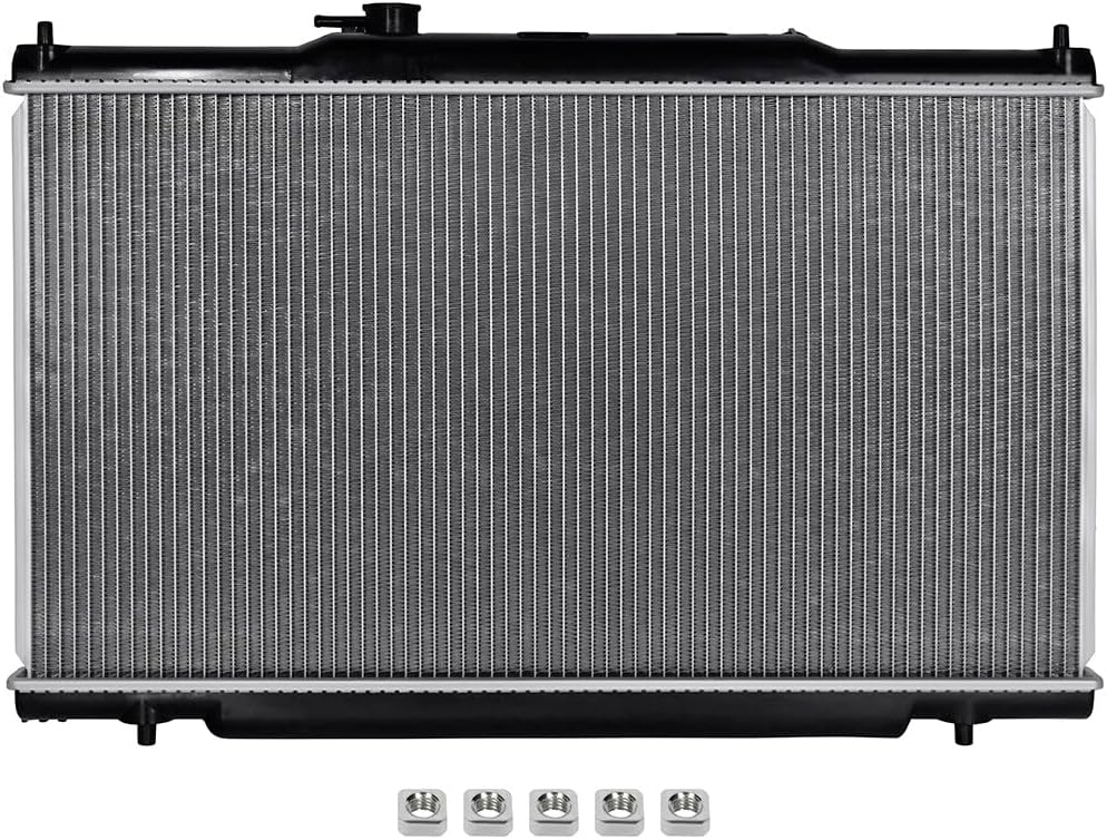 OCPTY 13015 Aluminum Engine Coolant Radiator Compatible with 2007 2008 2009 2010 2011 for Honda for Element 2.4L Replacement 13015 CU13015 Plastic Radiator Auto Parts Complete Radiator