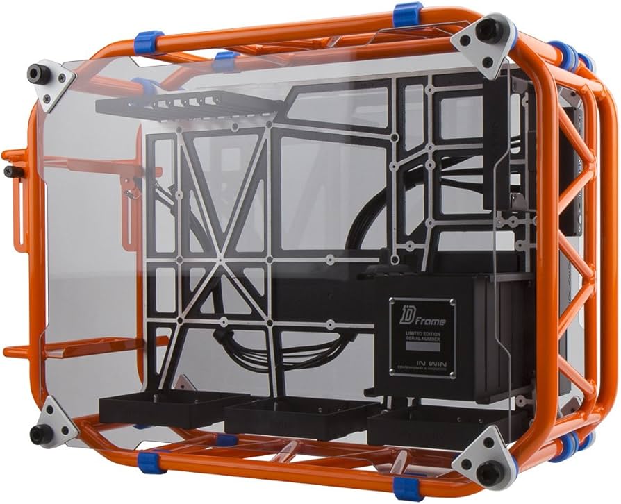 INWIN PCケースD-Frame(オレンジ) mini MiniITX対応 ASCII.jp:In INWIN PCケースD-Frame(オレンジ) mini MiniITX対応 ASCII.jp:In